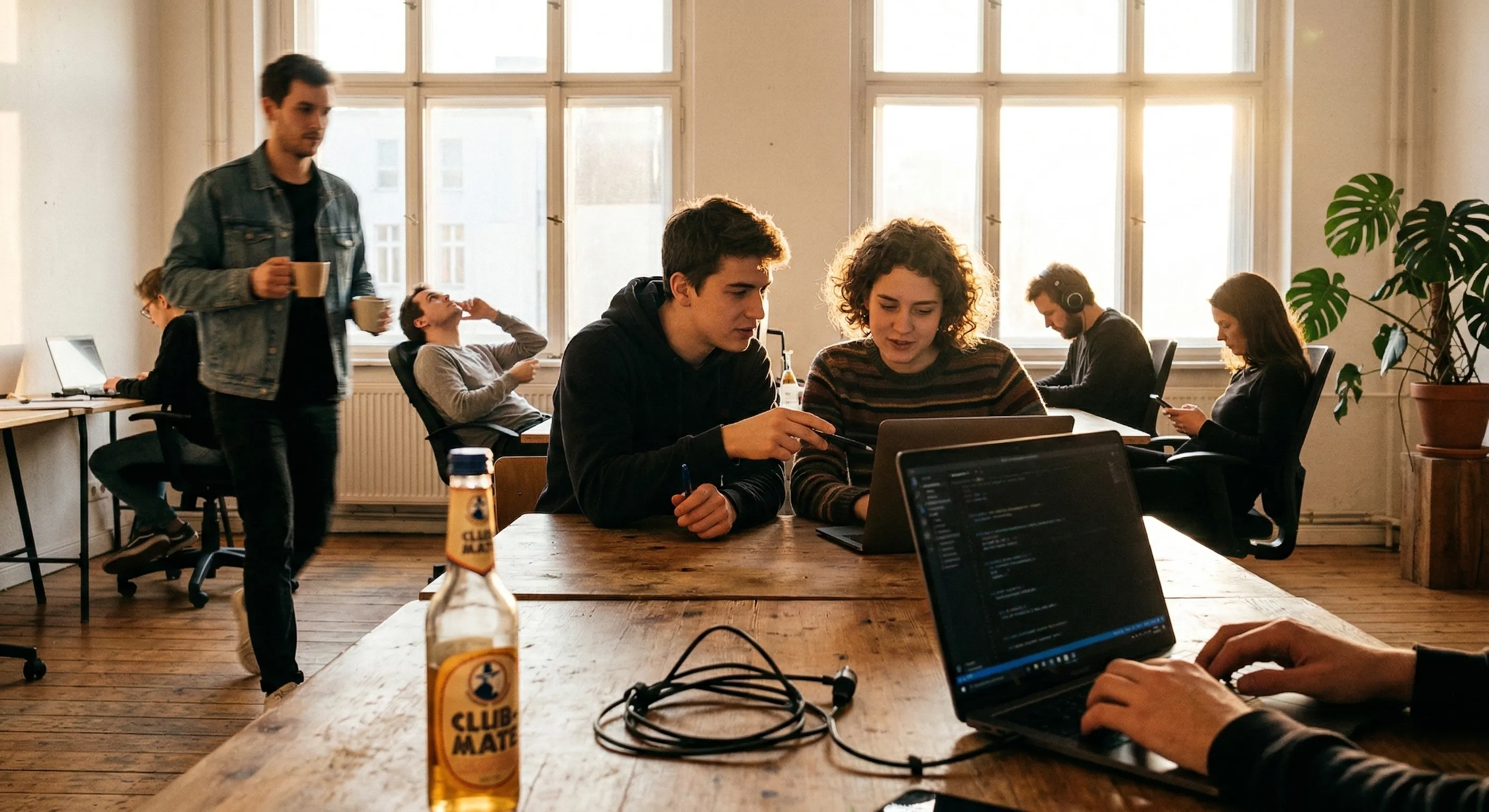 BuildWithVibe Workshop — Teilnehmende bauen gemeinsam an einem AI-gestützten Build